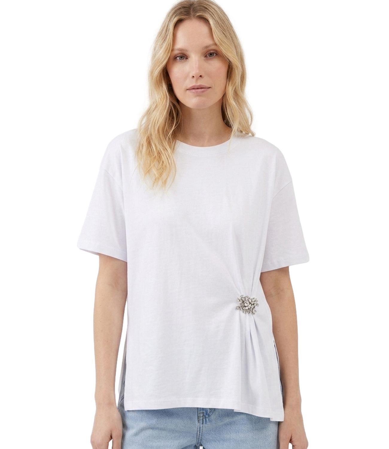 Vicolo T-shirt Bianco Donna