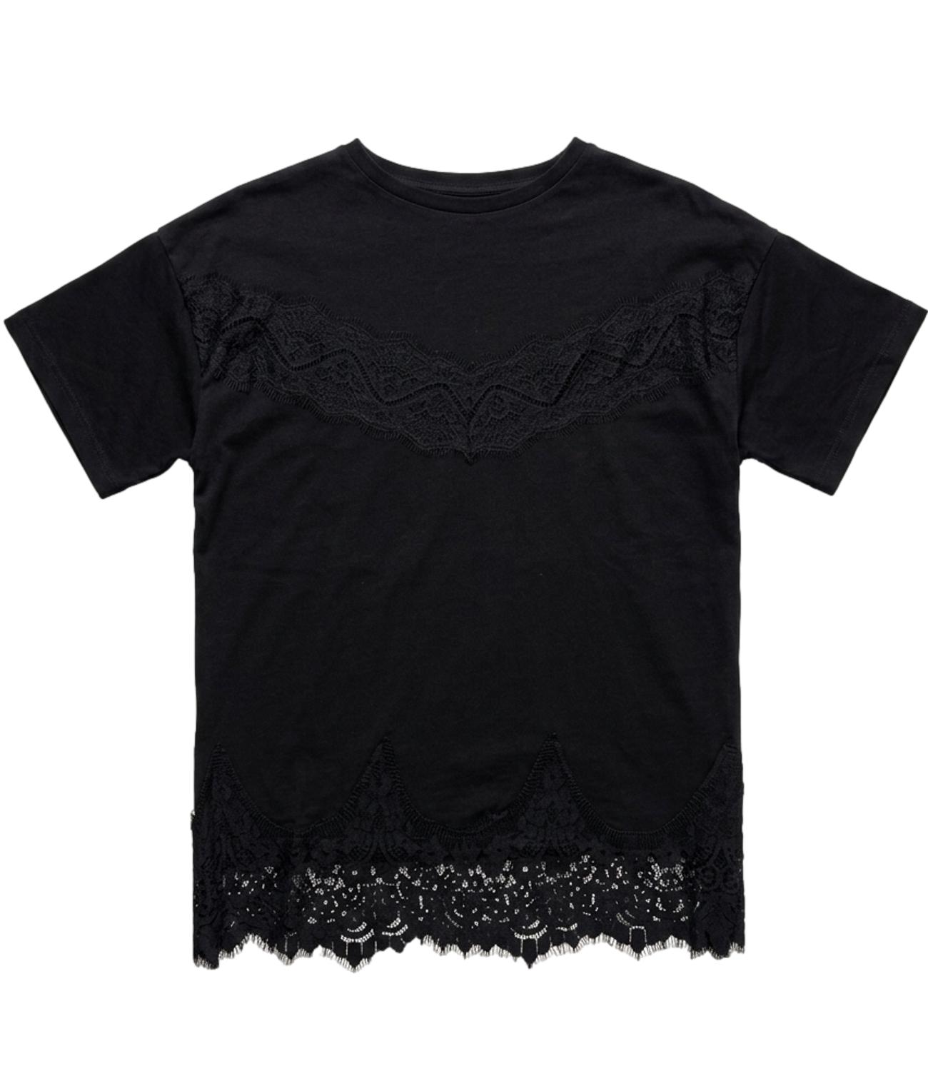 Vicolo T-shirt Nera Donna