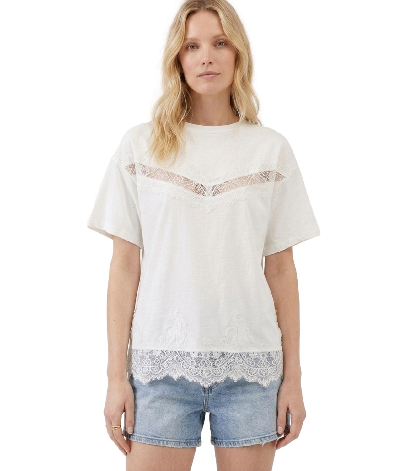 Vicolo T-shirt Bianca Donna