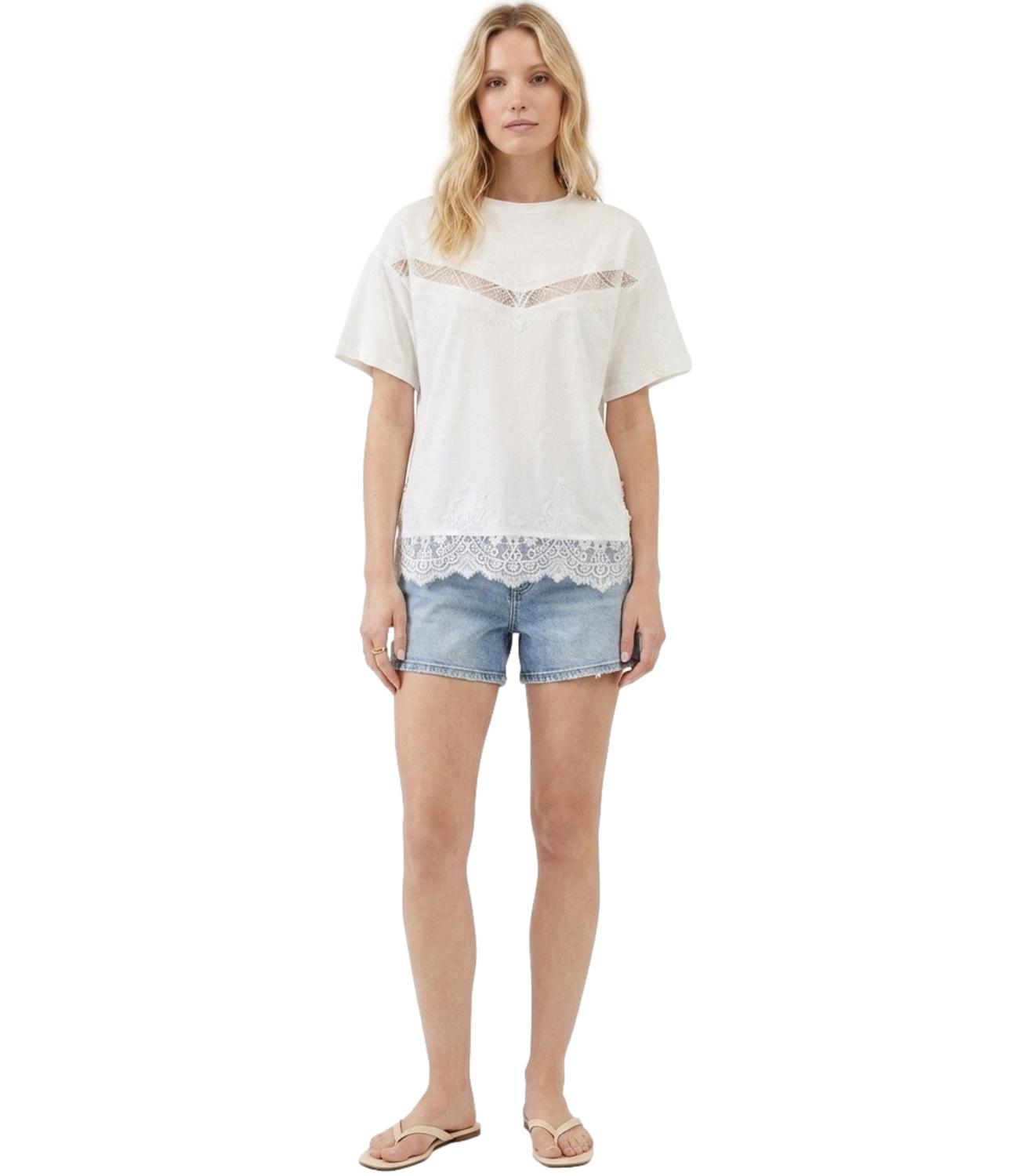 Vicolo T-shirt Bianca Donna