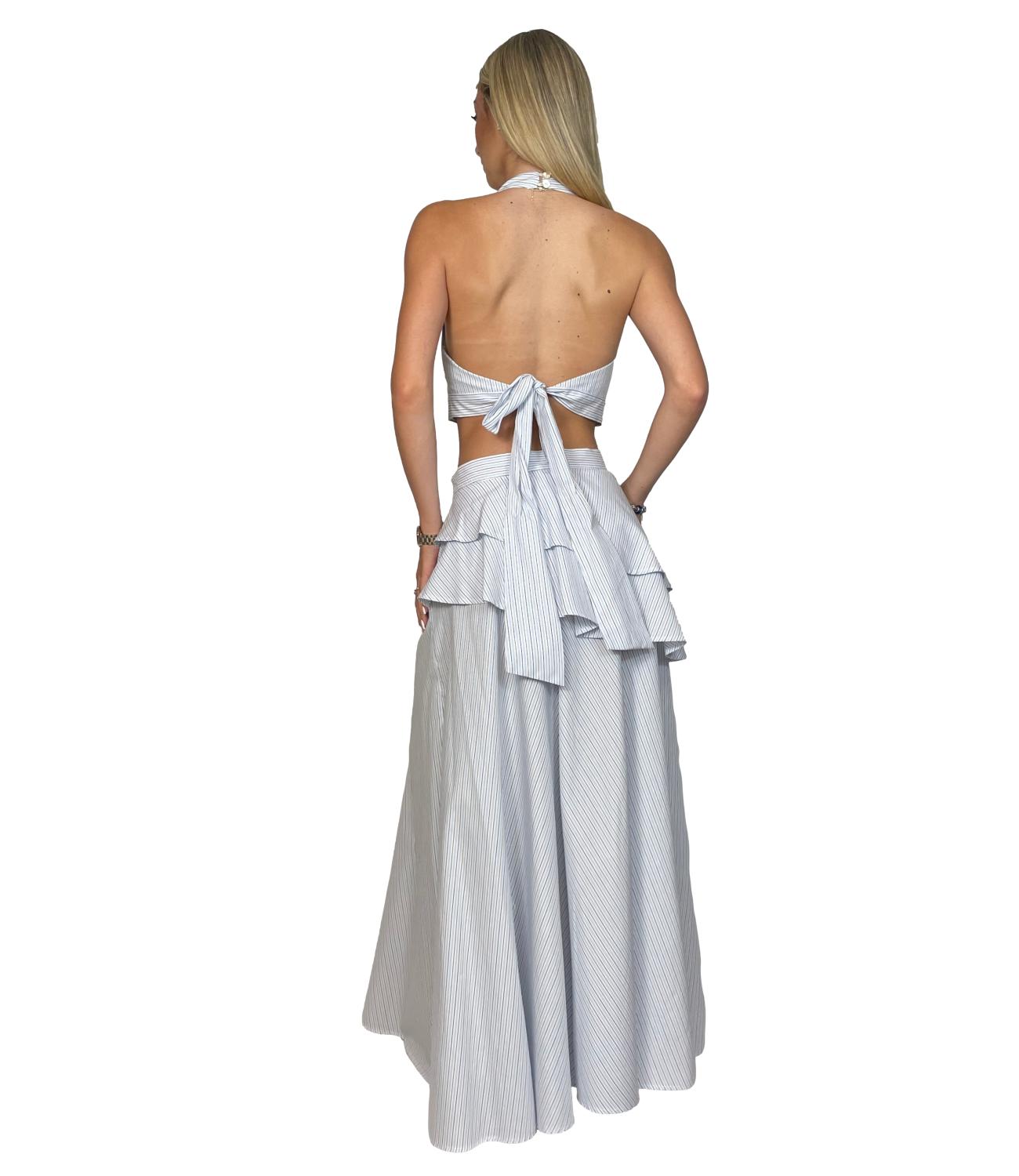 Vicolo Top Celeste Donna