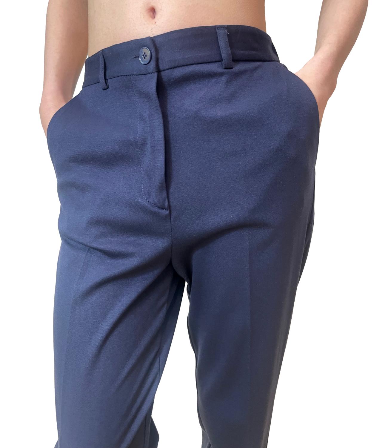 Vicolo Pantalone Blu Donna