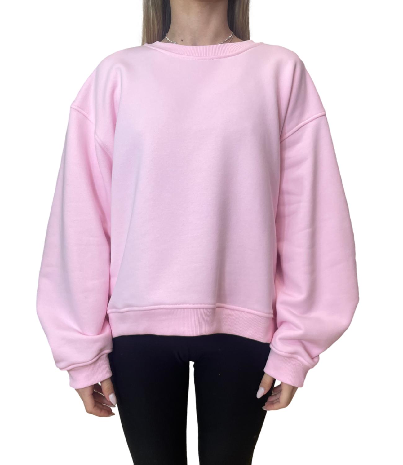 Vicolo Felpa Rosa Donna