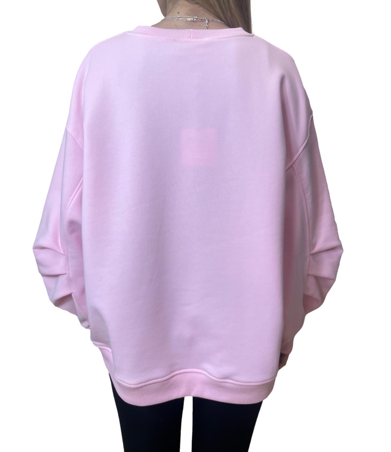Vicolo Felpa Rosa Donna