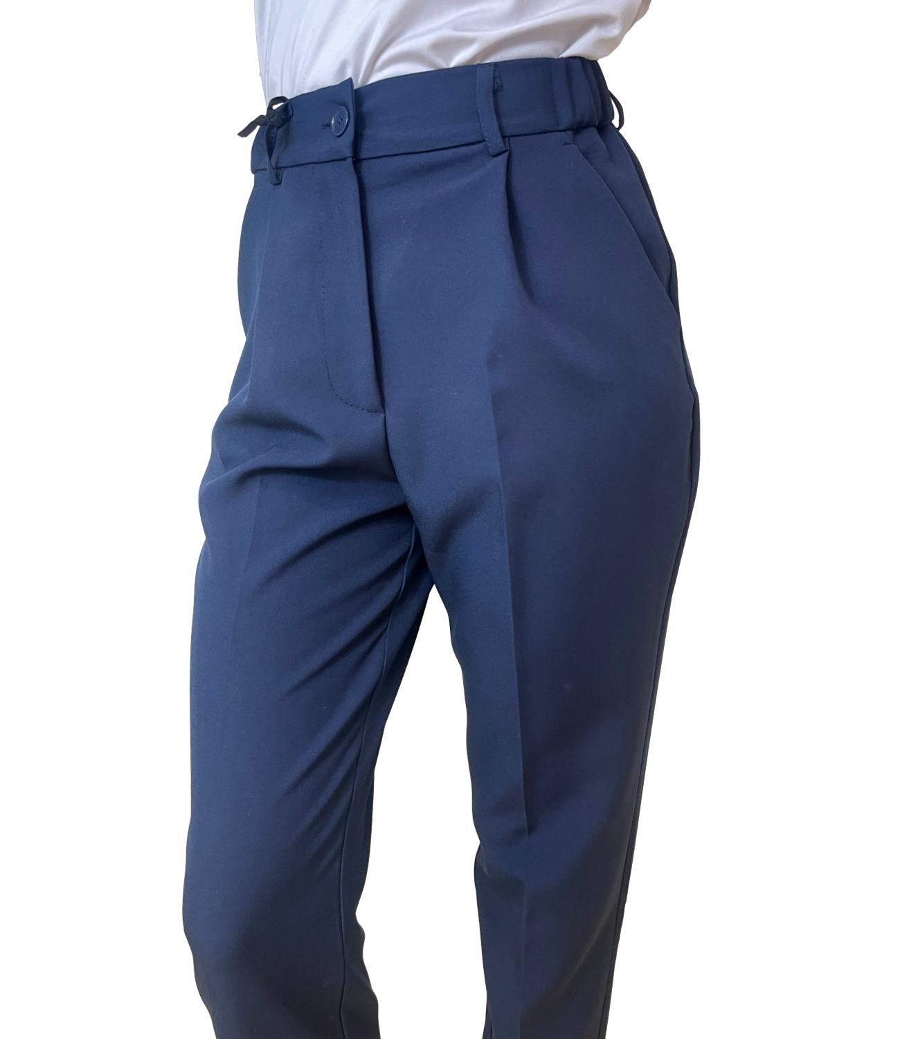 Vicolo Pantalone Blu Donna
