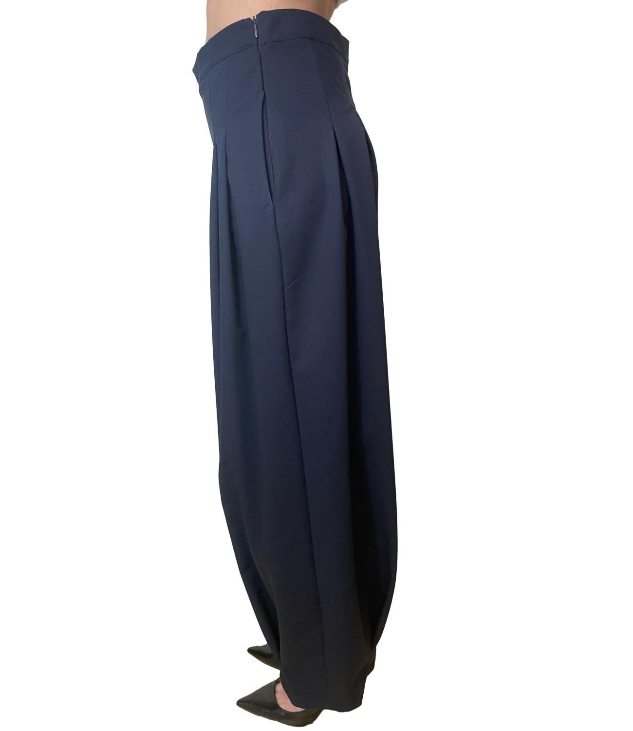 Vicolo Pantalone Balloon Blu Donna