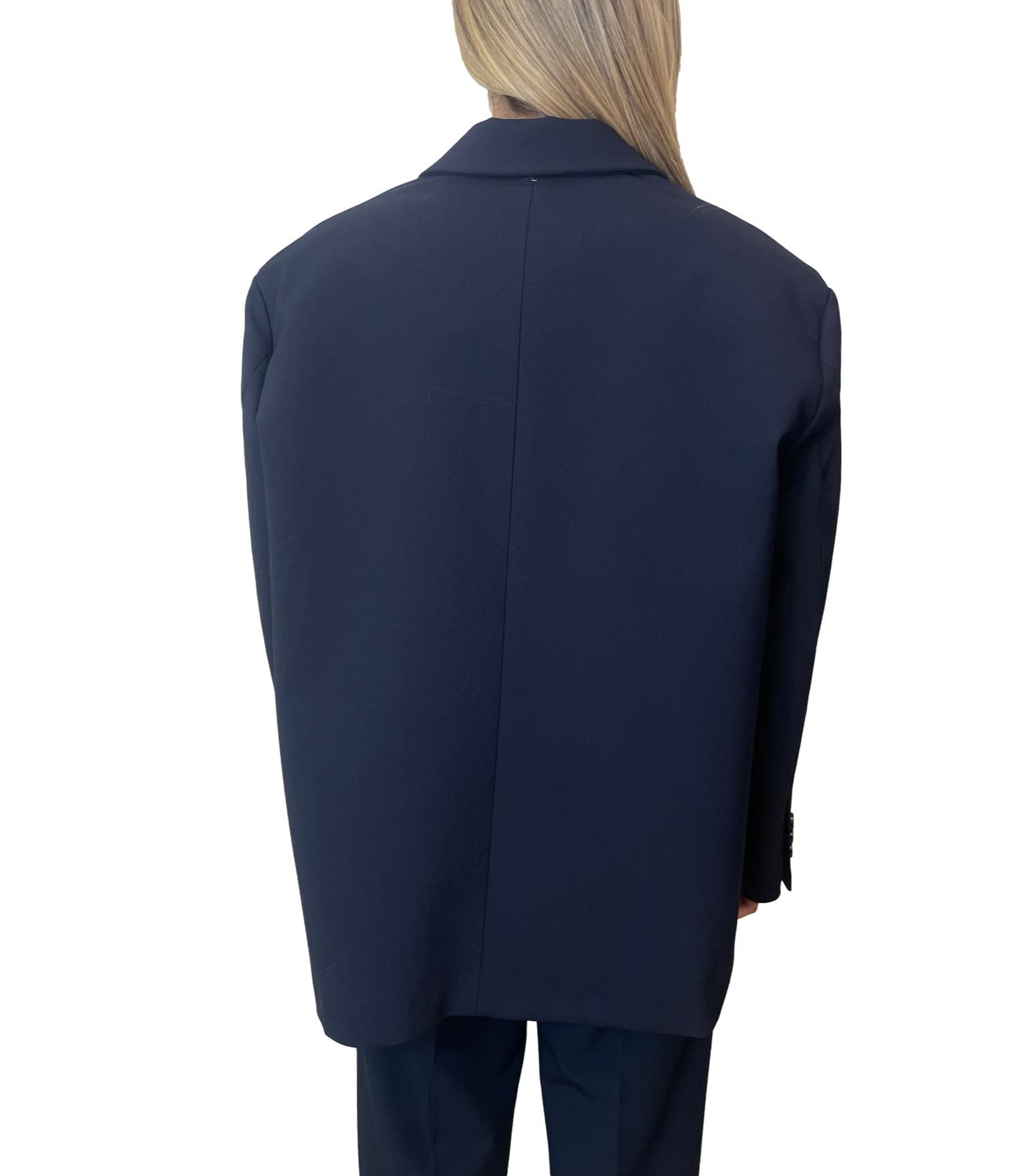Vicolo Giacca Asimmetrica Navy Donna
