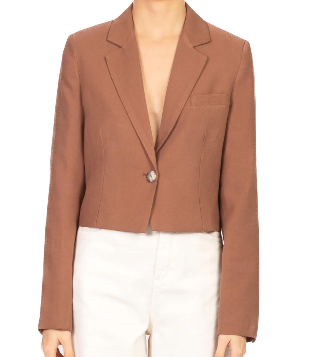 Vicolo Giacca Marrone Donna