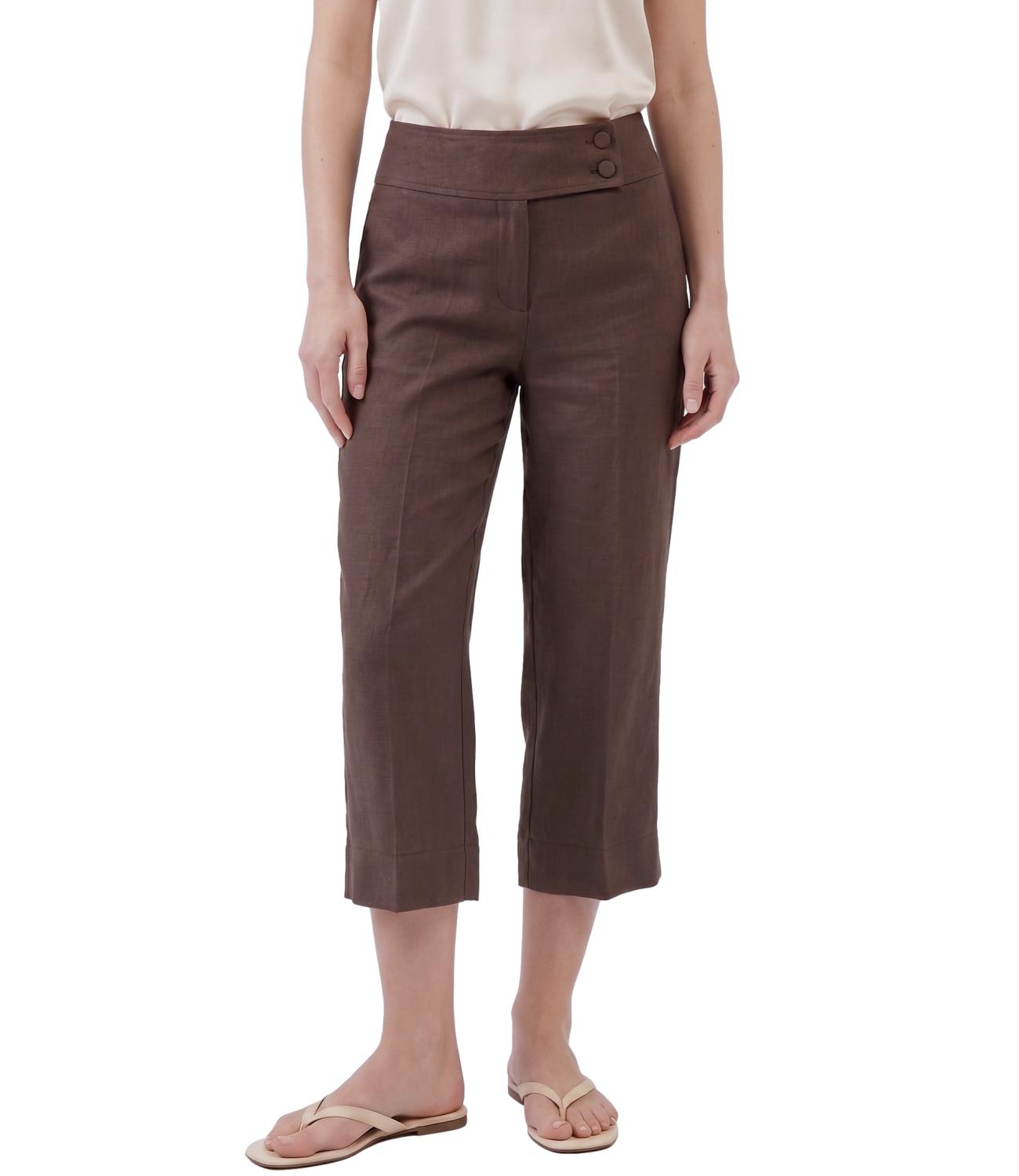 Vicolo Pantalone Capri Moro Donna