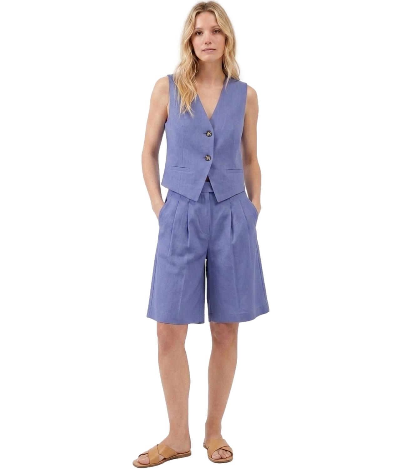 Have One Camicia Lilla/Beige Donna