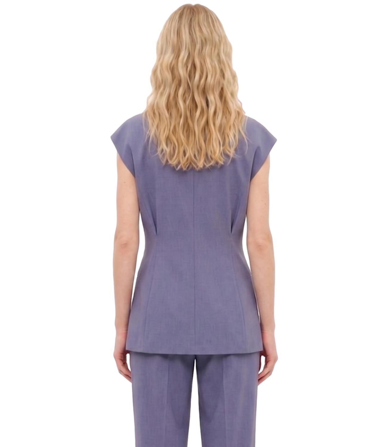 Vicolo Giacca Gilet Viola Donna