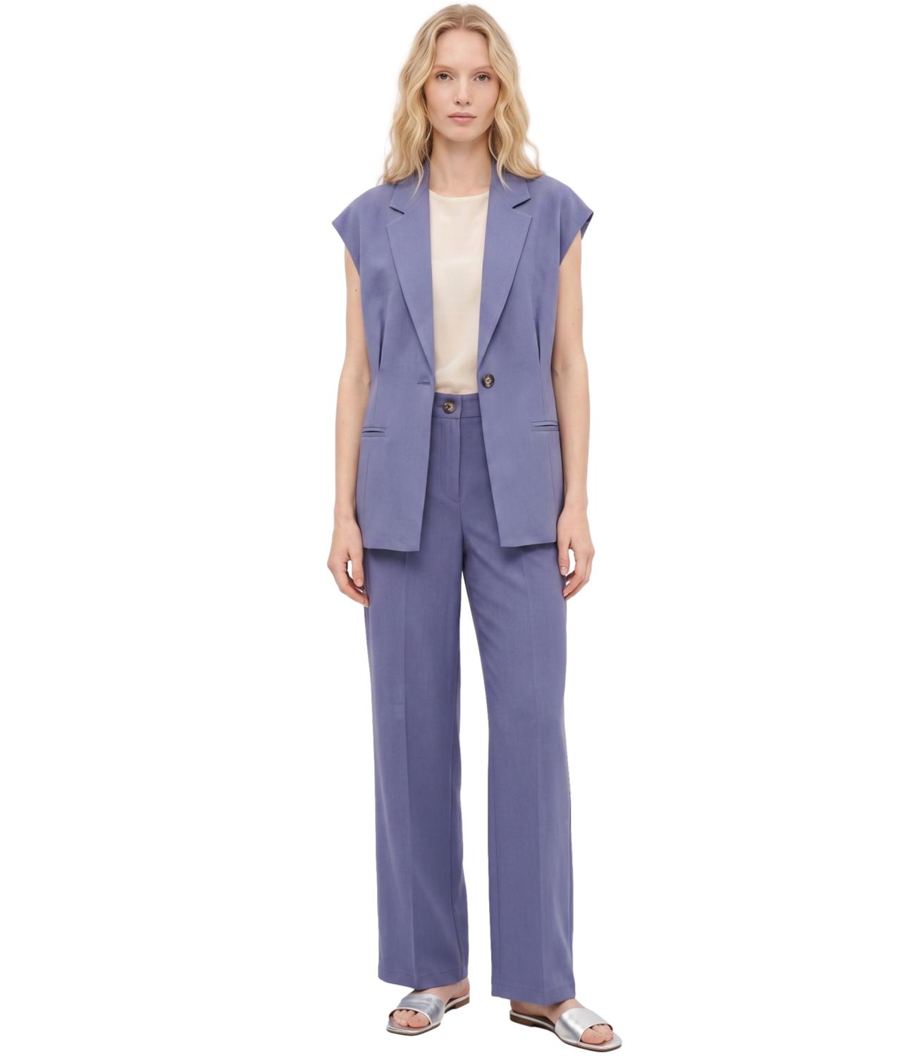 Vicolo Giacca Gilet Viola Donna