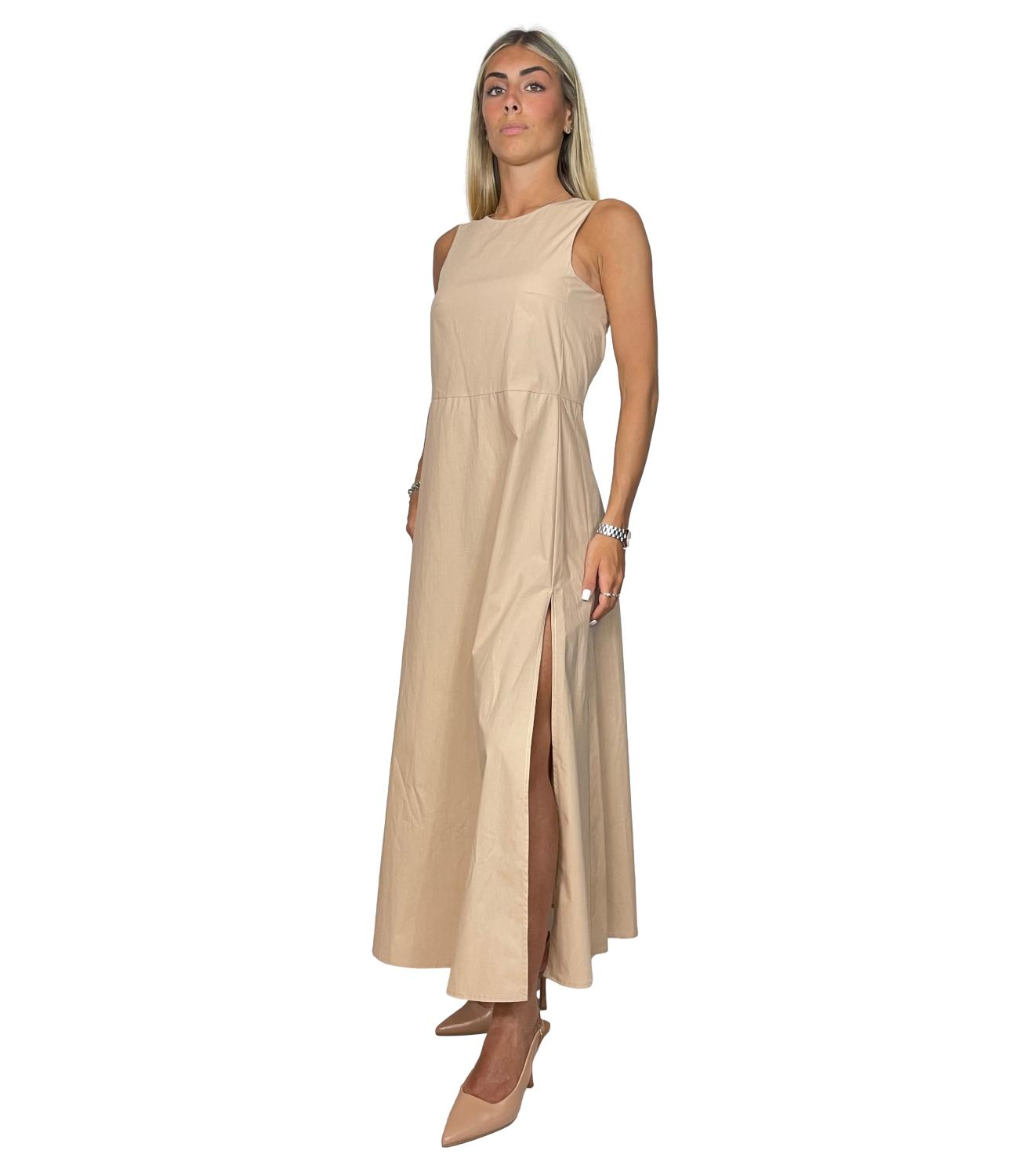 Vicolo Abito Beige Donna