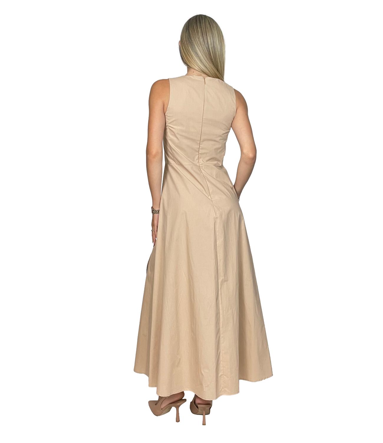 Vicolo Abito Beige Donna