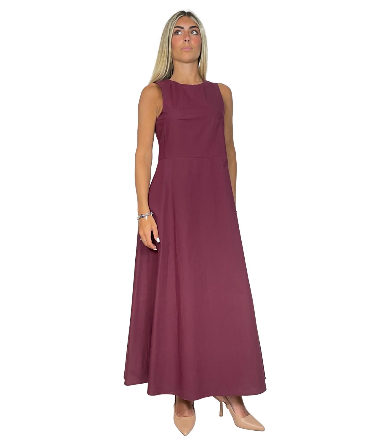 Vicolo Abito Bordeaux Donna