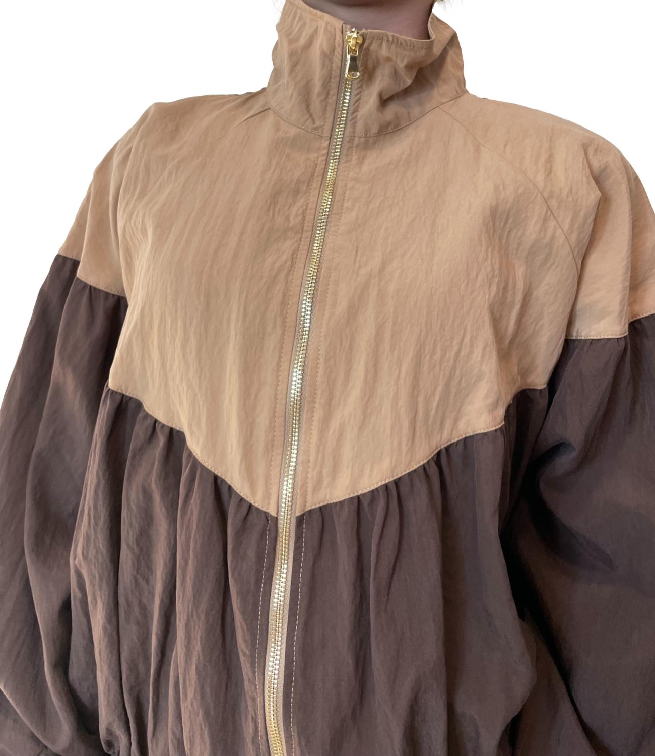 Vicolo Giacca Beige/Moro Donna