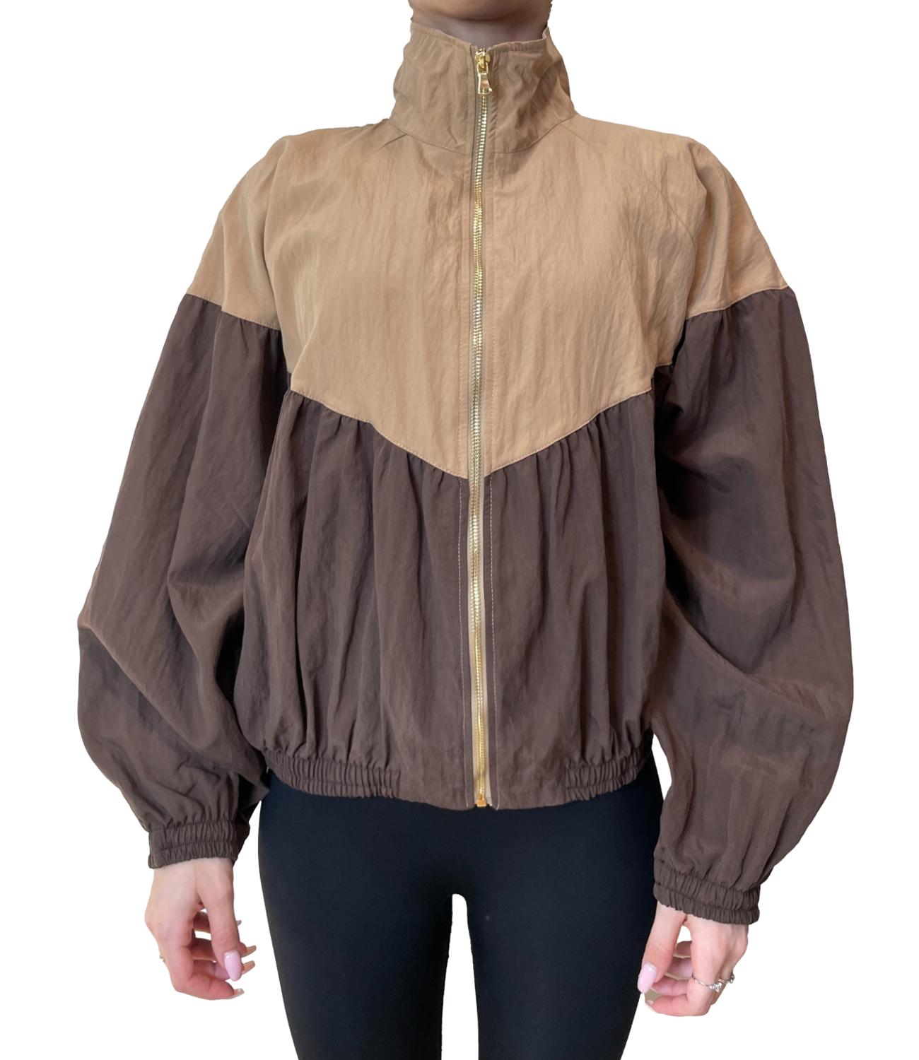 Vicolo Giacca Beige/Moro Donna