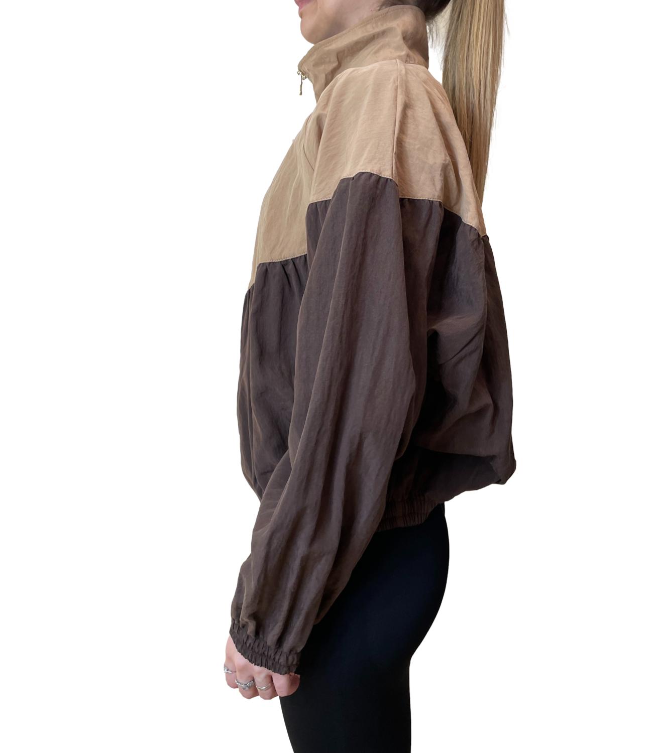 Vicolo Giacca Beige/Moro Donna