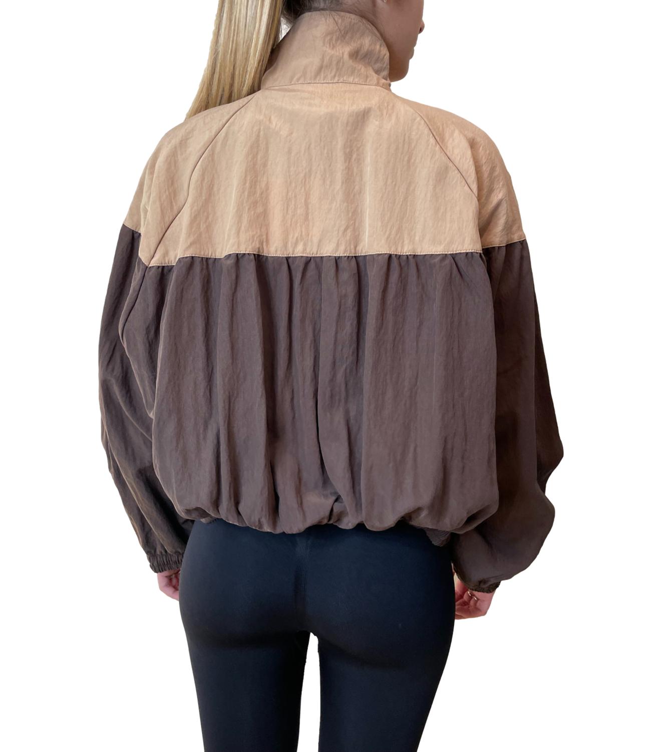 Vicolo Giacca Beige/Moro Donna