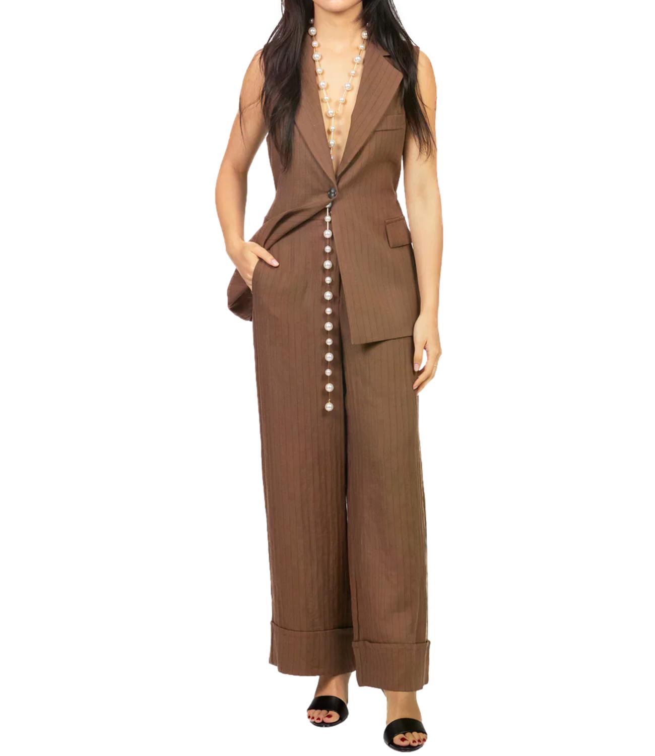 Vicolo Pantalone Moro Gessato Donna