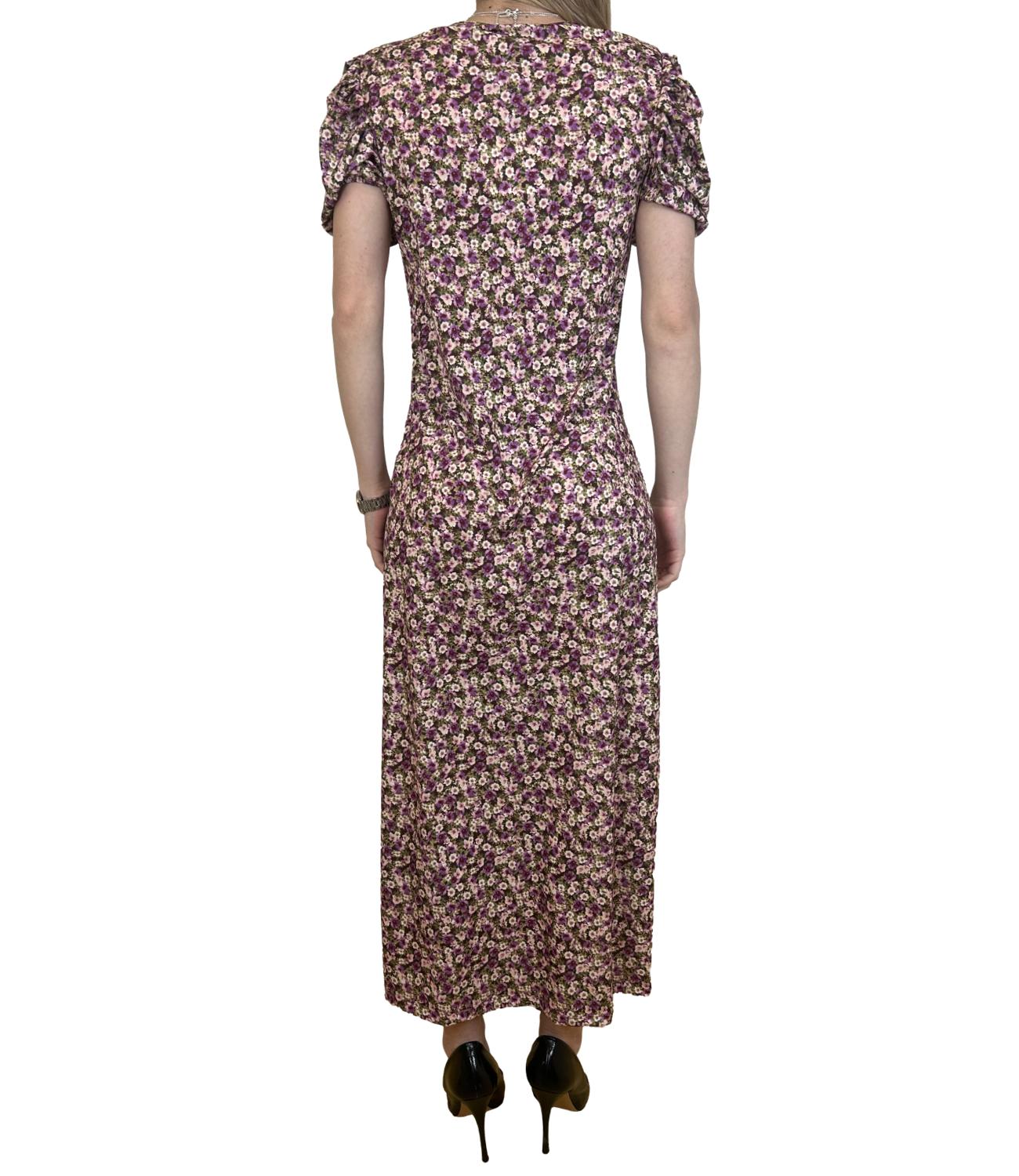 Vicolo Abito Floreale Multicolor Donna
