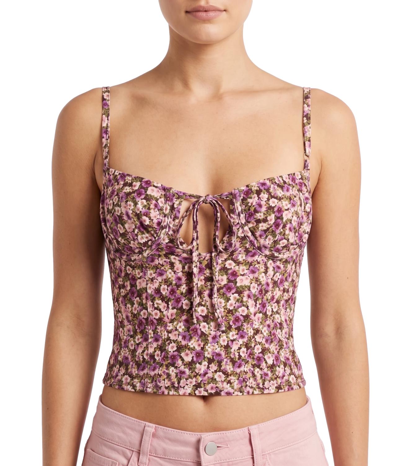 Vicolo Top Rouches Moro Donna