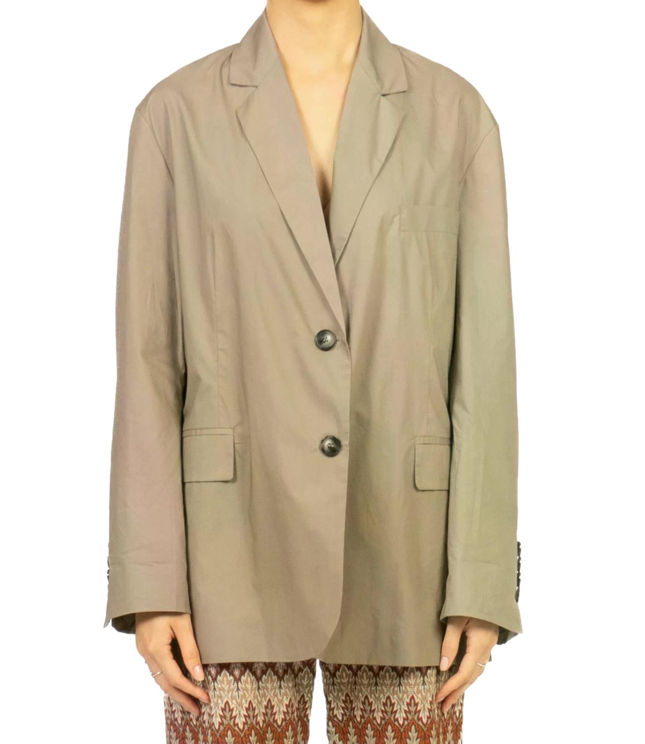 Vicolo Giacca Over Beige Donna