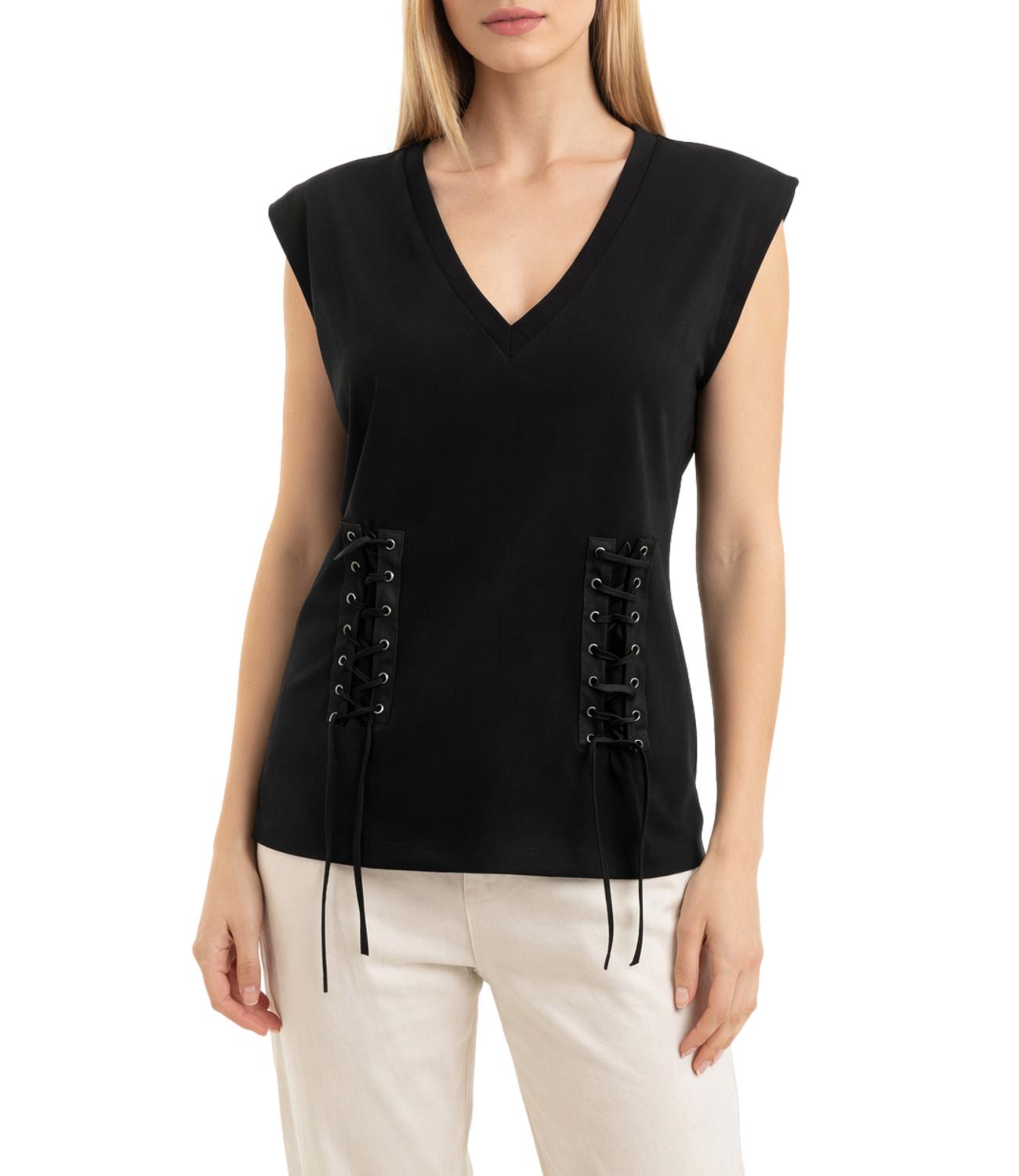 Vicolo Top Nero Donna