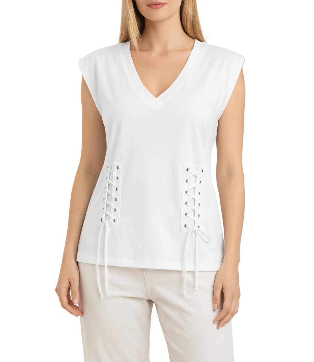 Vicolo Top Bianco Donna