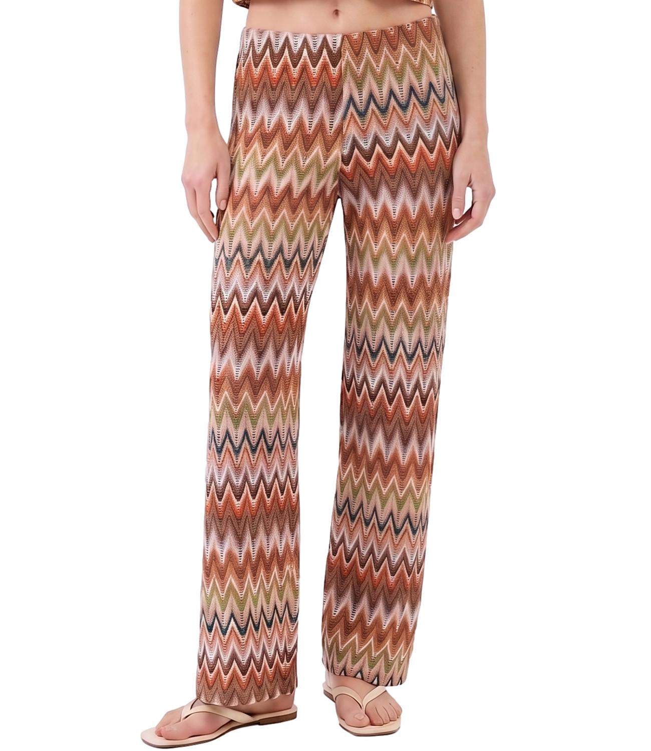 Vicolo Pantalone Multicolor Donna