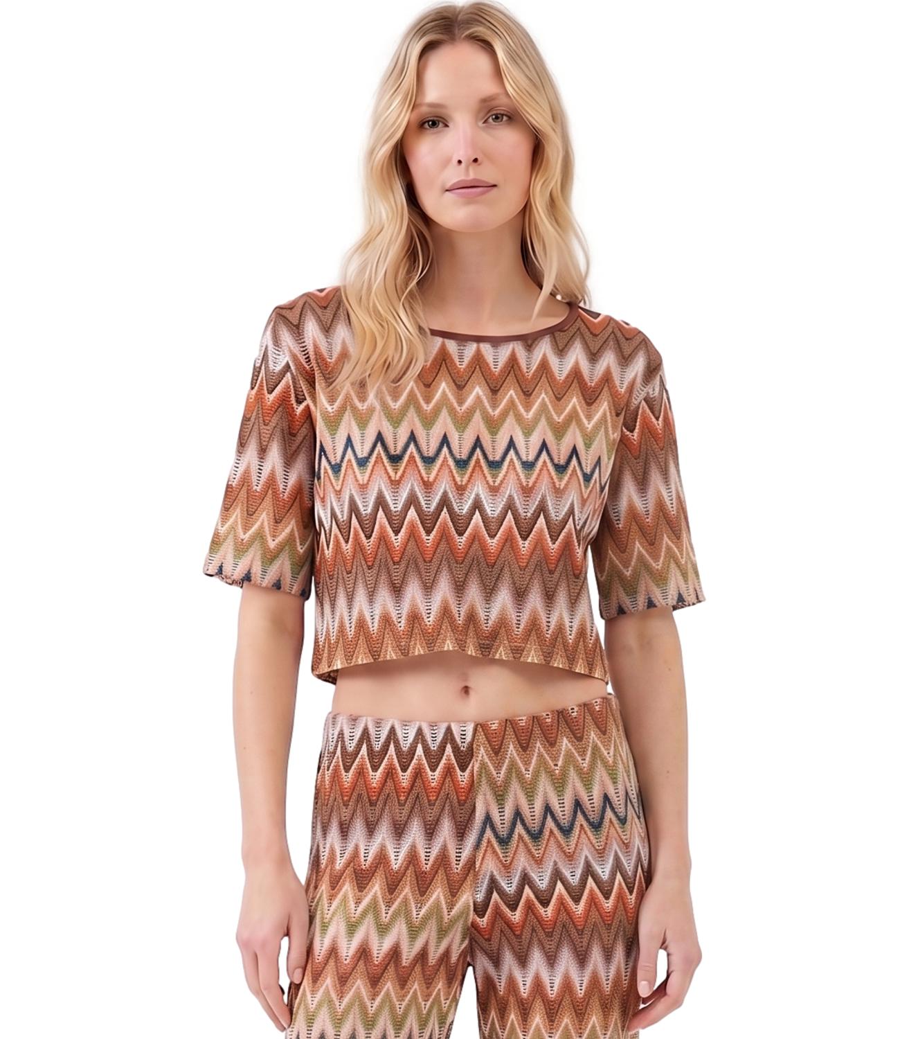 Vicolo Top Mulricolor Donna