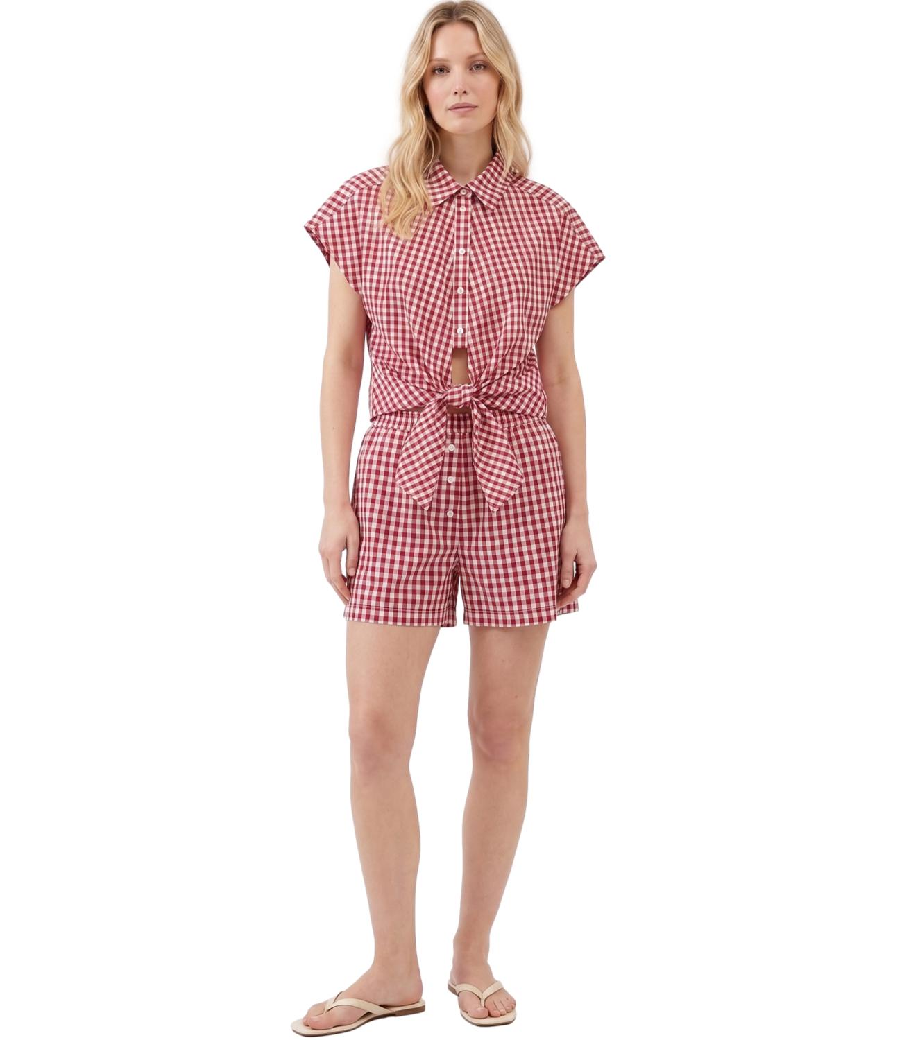 Short Bianco/rosso