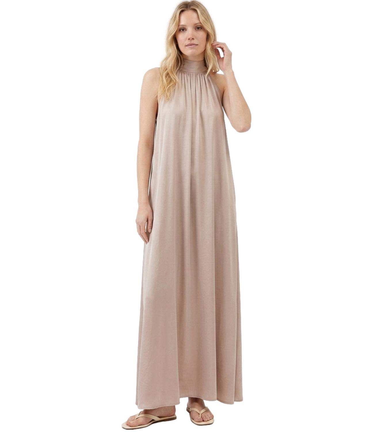 Vicolo Abito Satin Rosa Donna