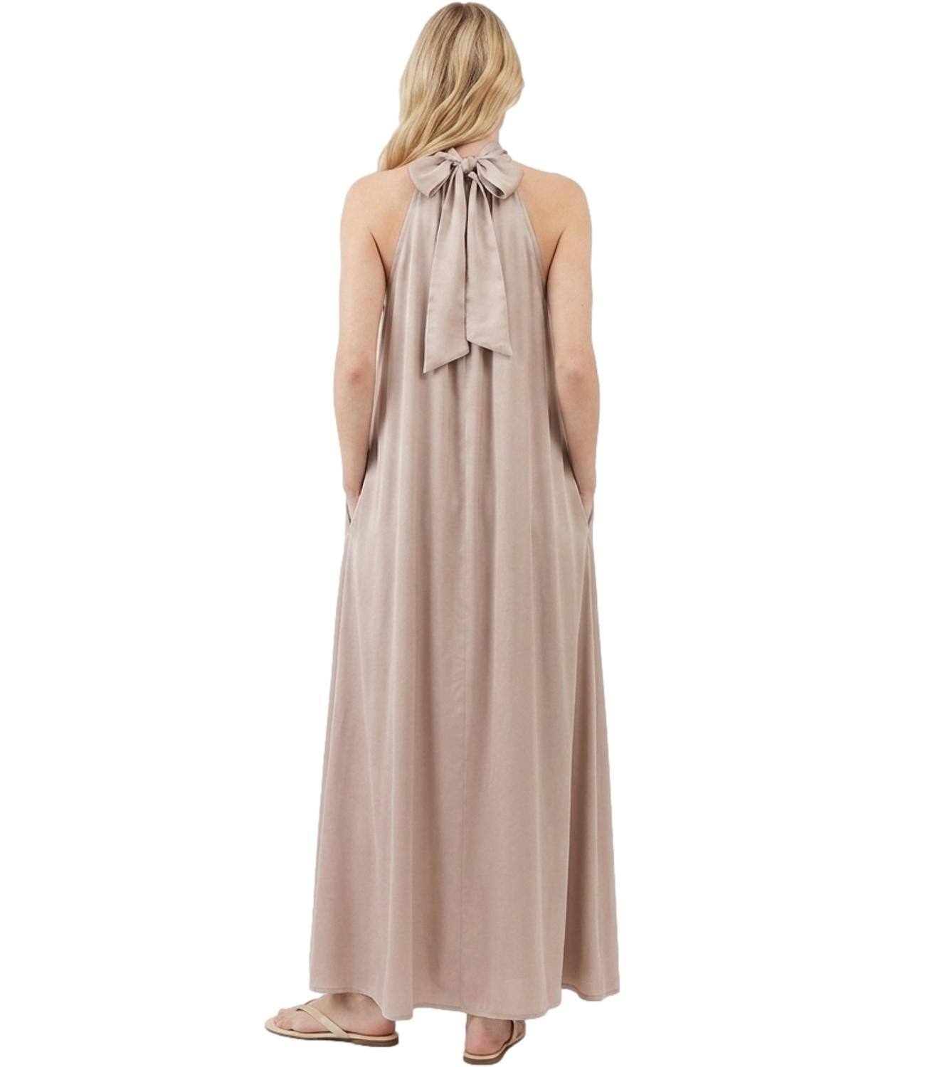 Vicolo Abito Satin Rosa Donna