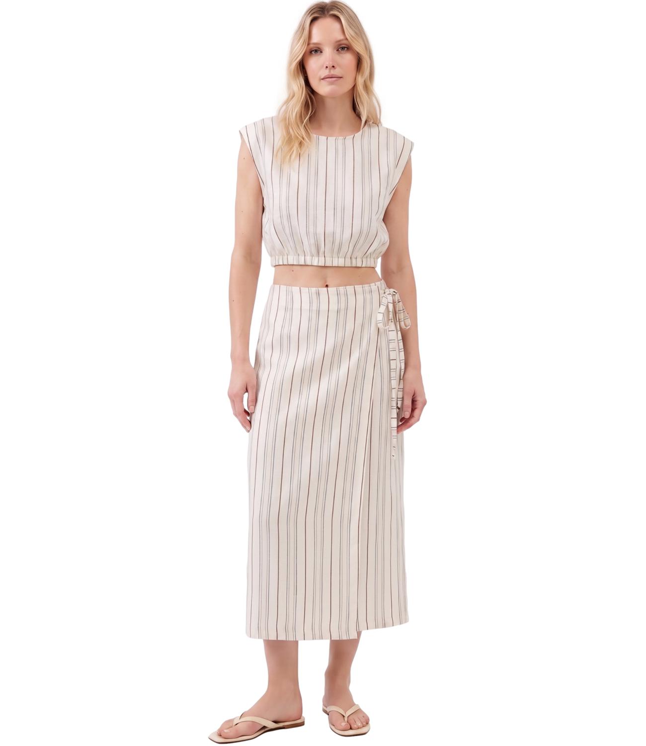 Vicolo Top Bianco Donna