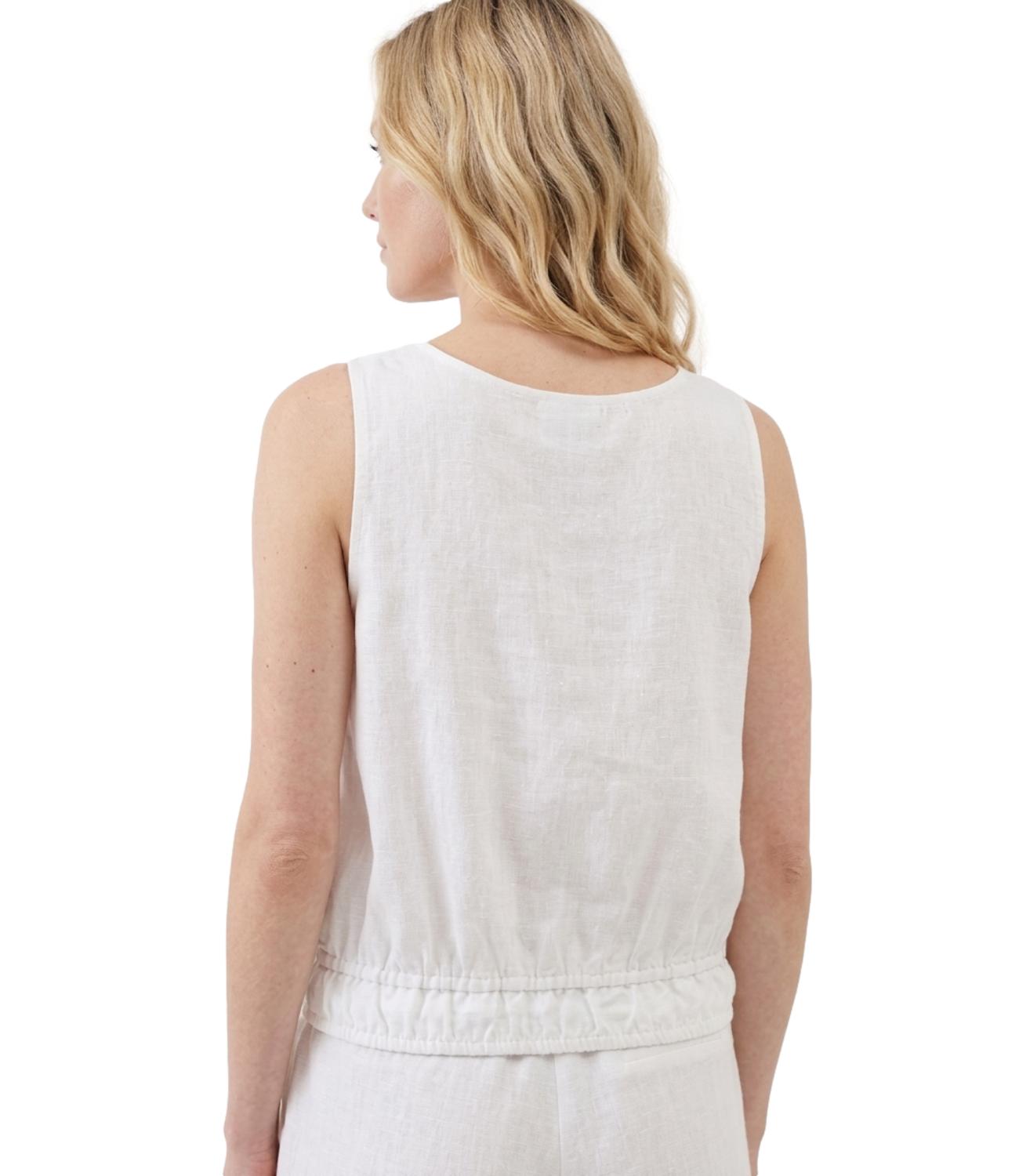 Vicolo Top Bianco Donna