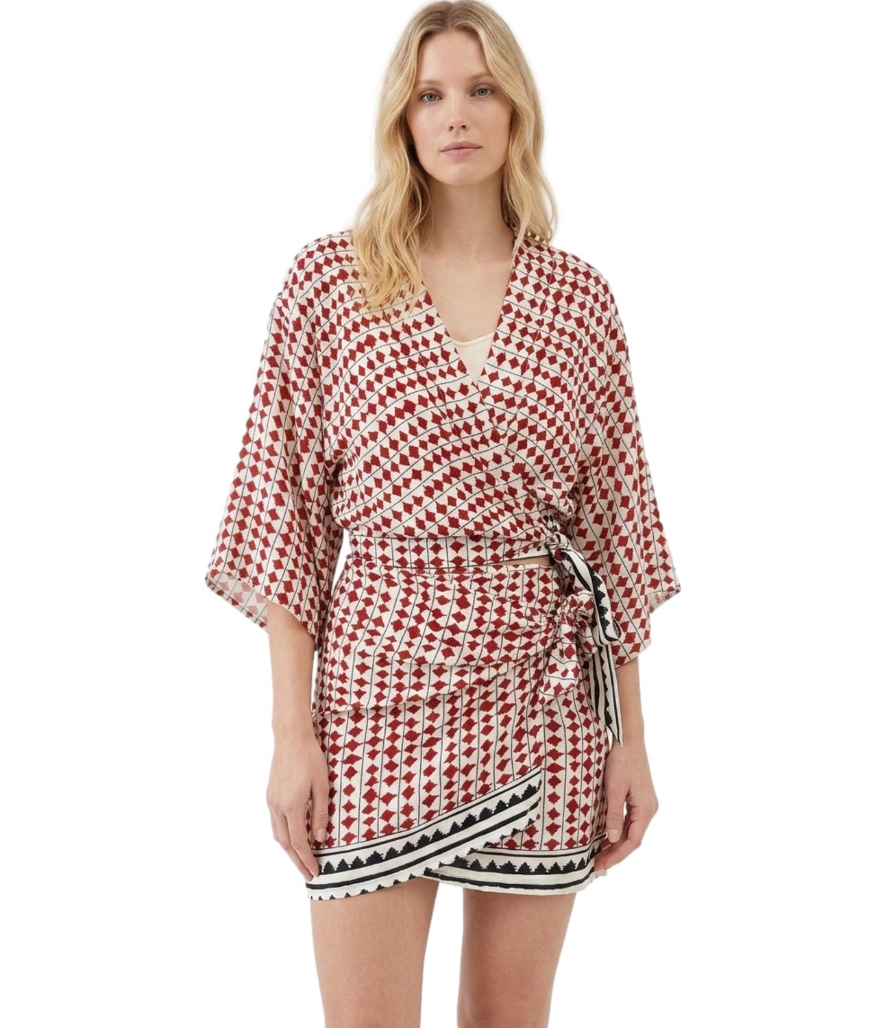 Vicolo Top Multicolor Donna
