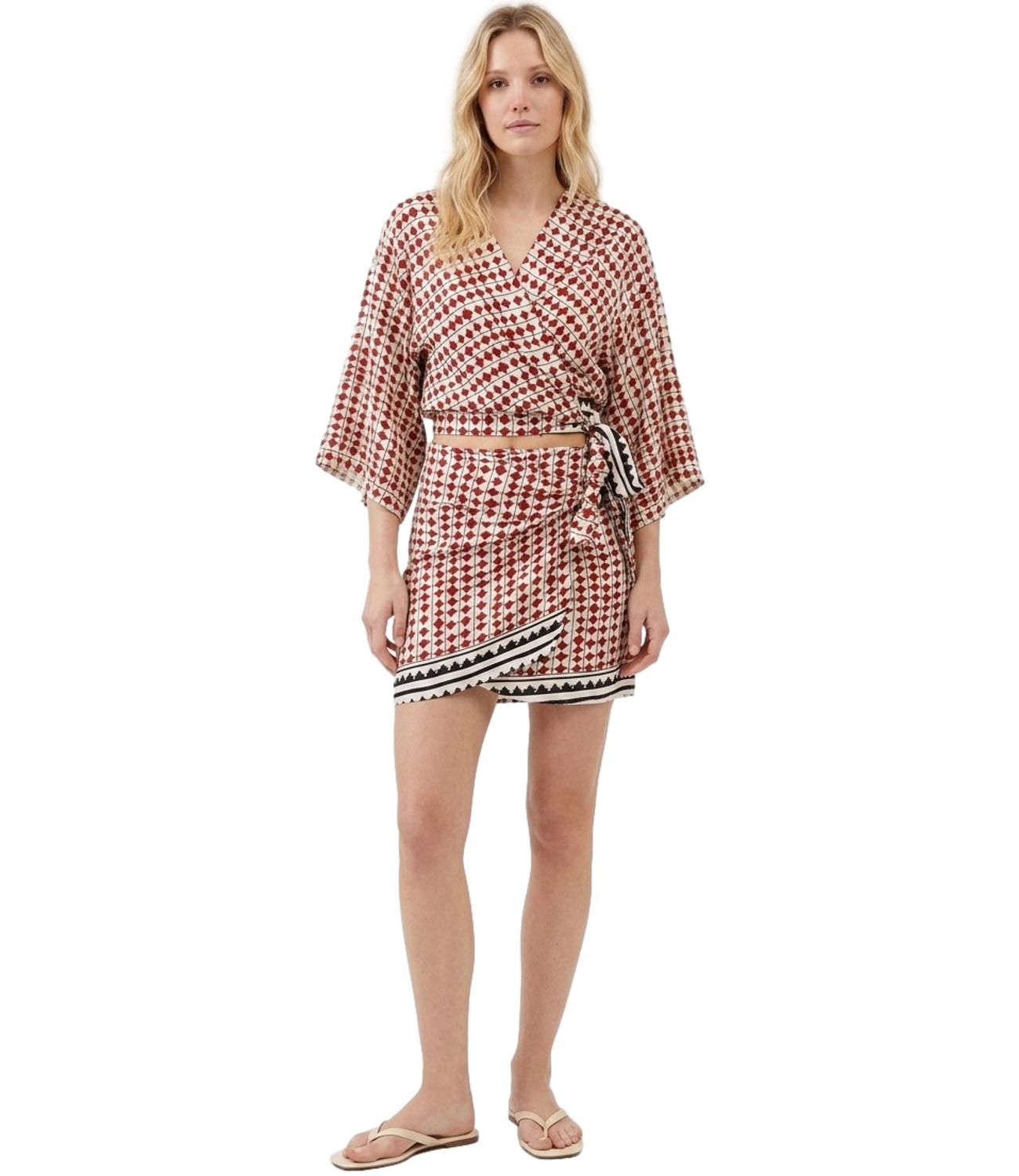 Vicolo Top Multicolor Donna