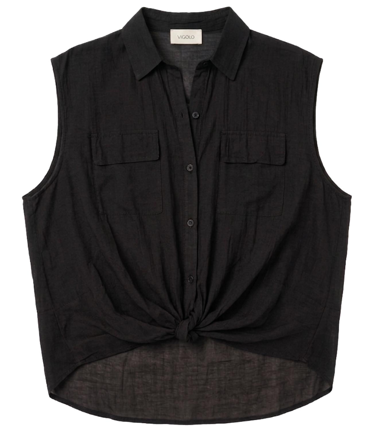 Vicolo Top Nero Donna