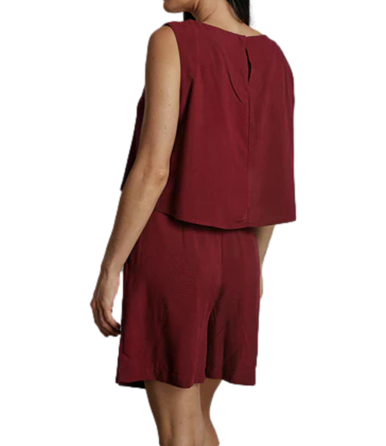 Vicolo Completo Bordeaux Donna