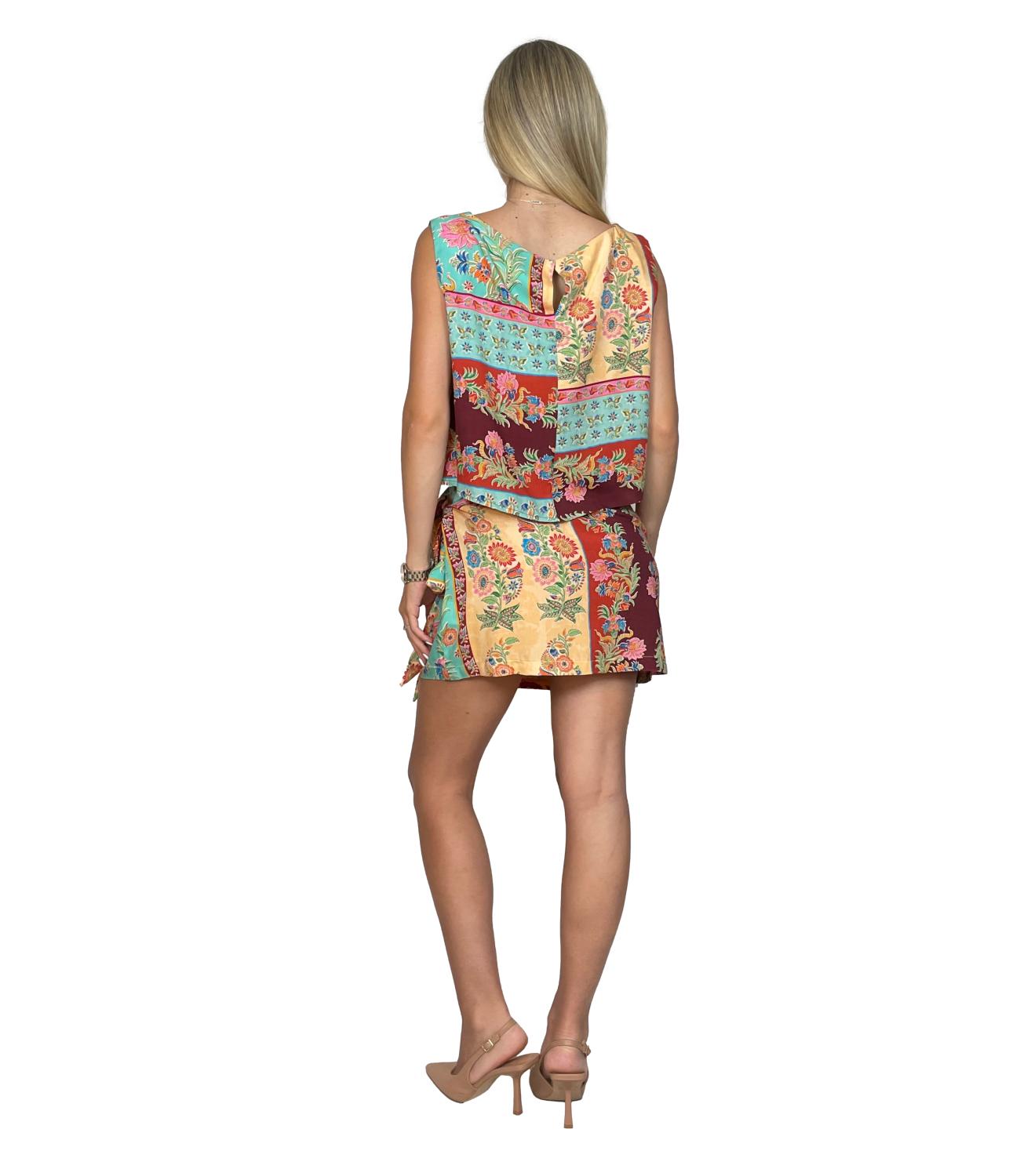 Vicolo Completo Multi Verde Donna