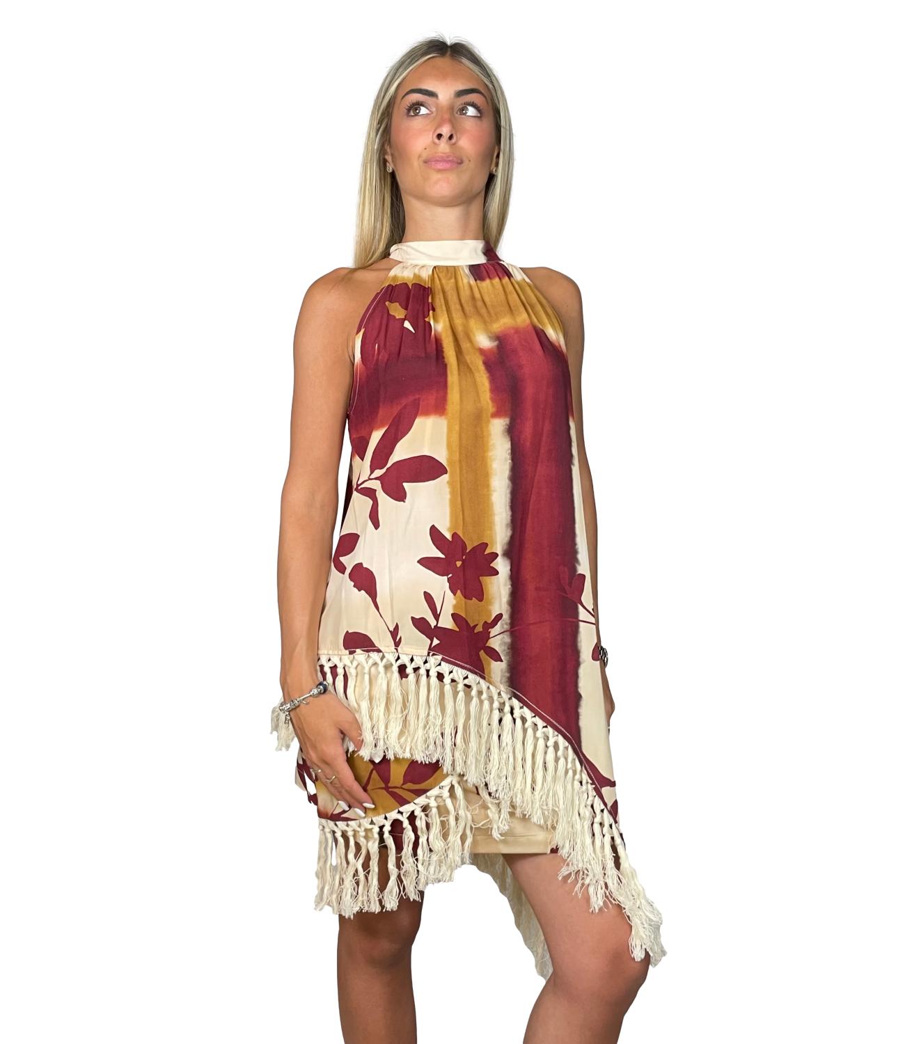 Vicolo Top Multicolor Donna