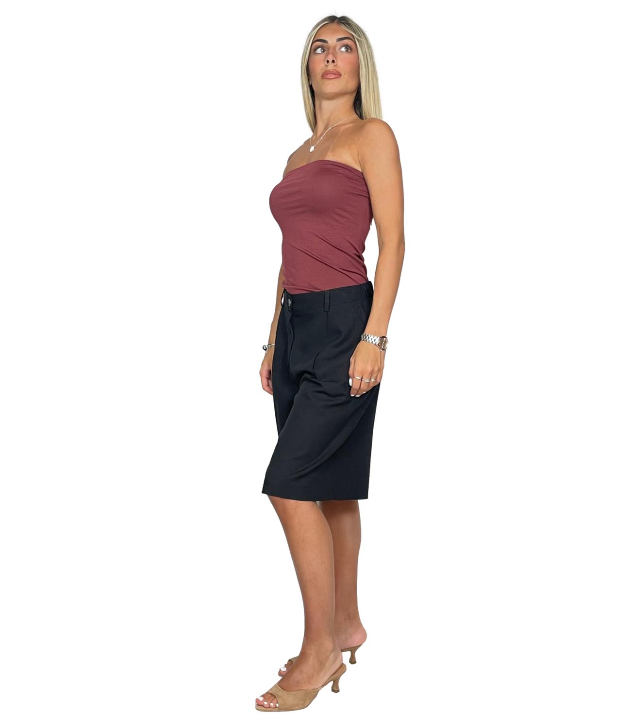 Vicolo Top Bordeaux Donna