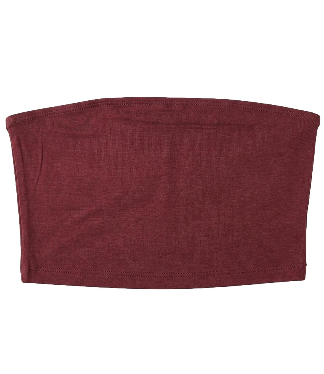 Vicolo Top Fascia Bordeaux Donna