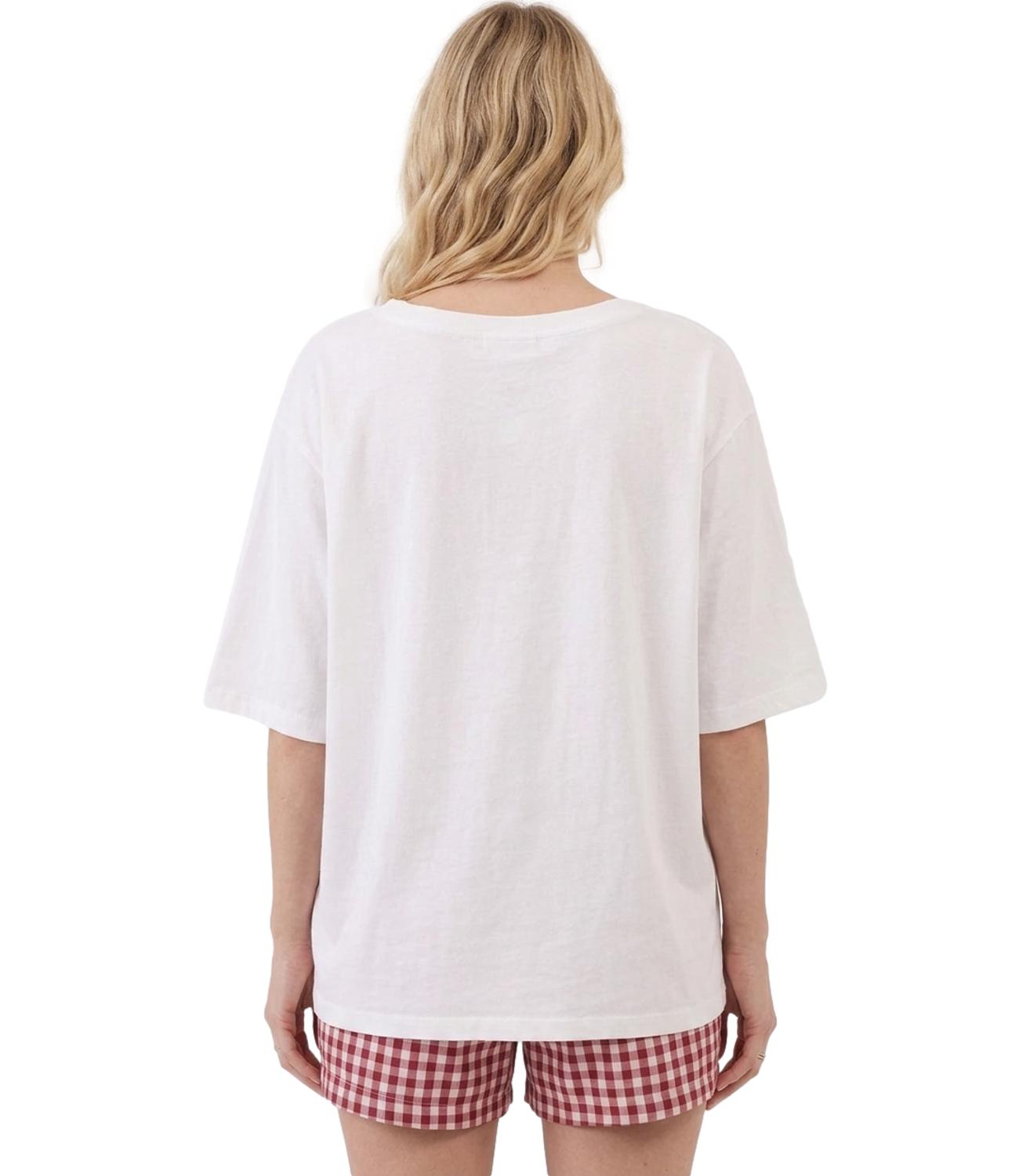 Vicolo T-shirt Bianca Donna