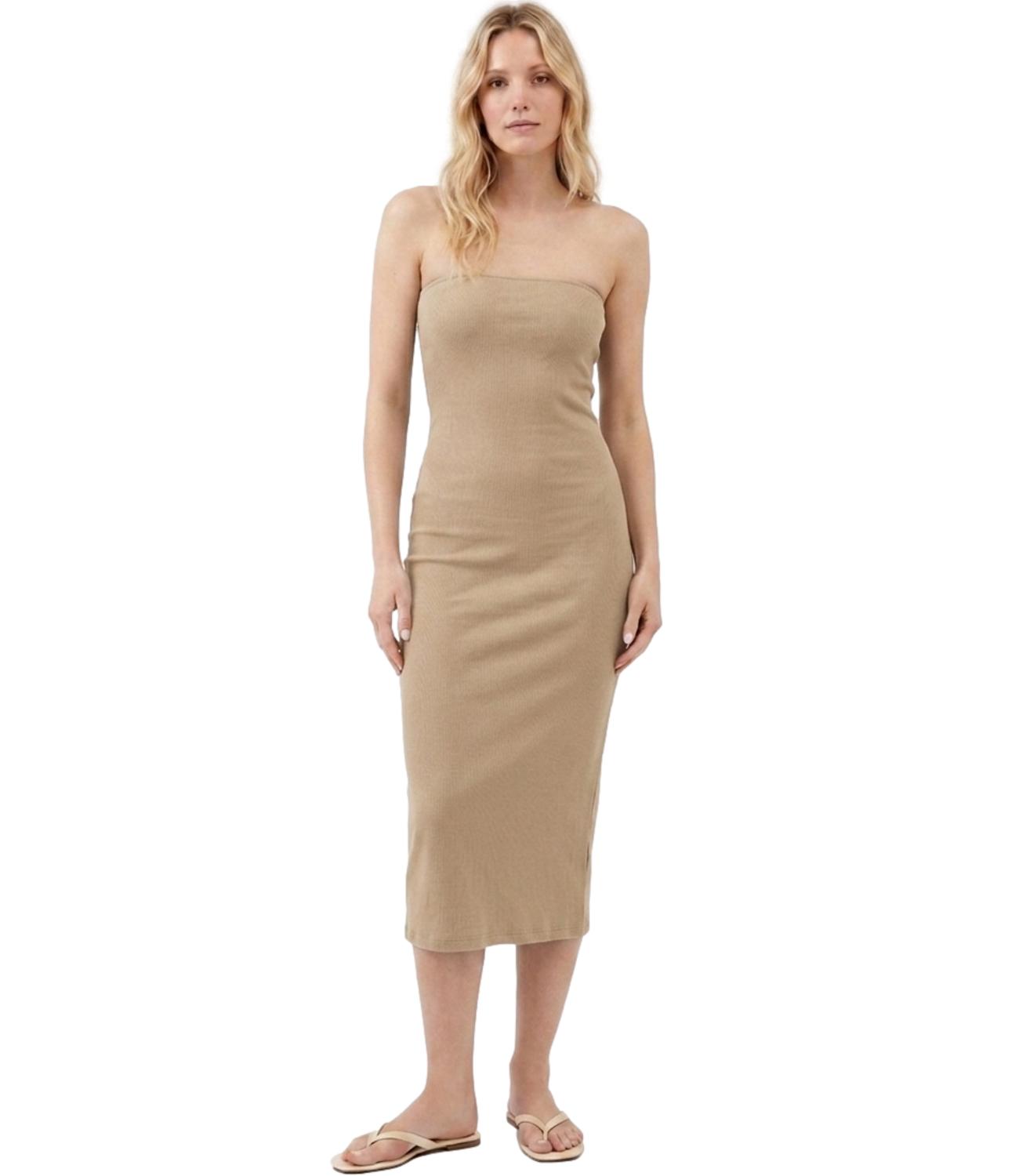 Vicolo Abito Beige Donna