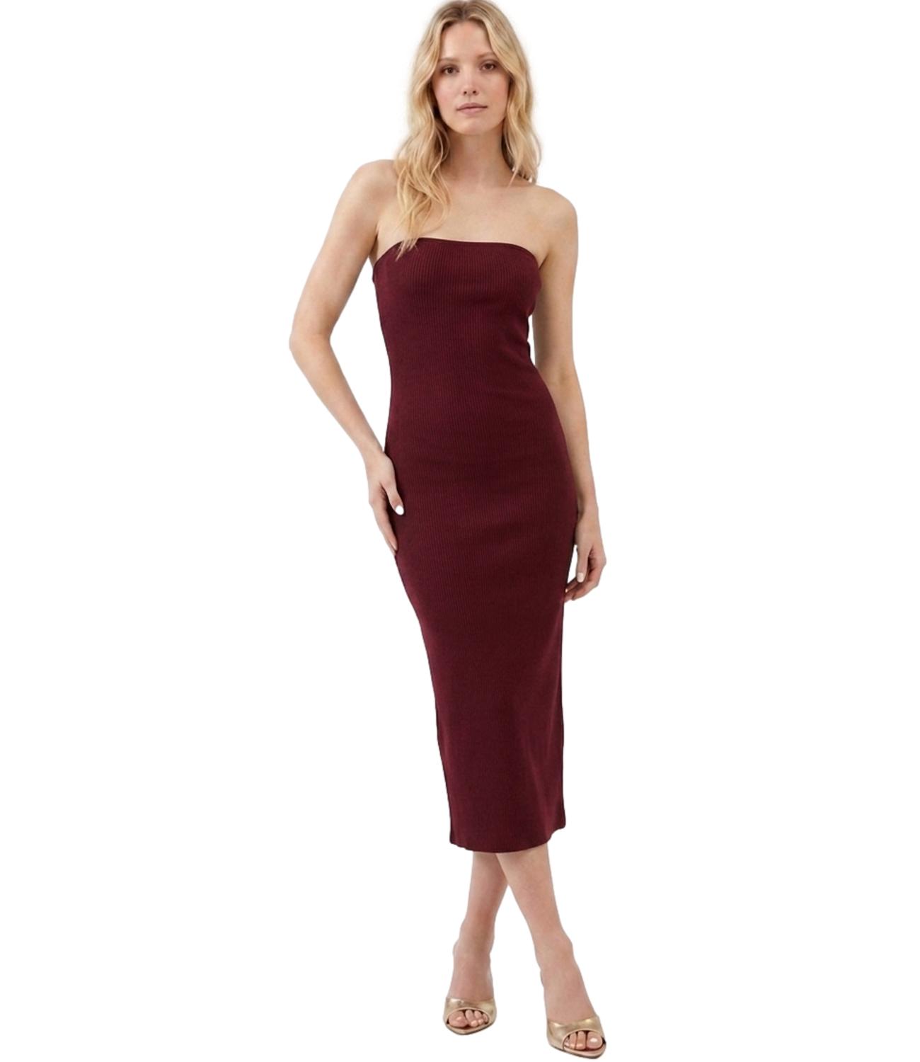 Vicolo Abito Bordeaux Donna