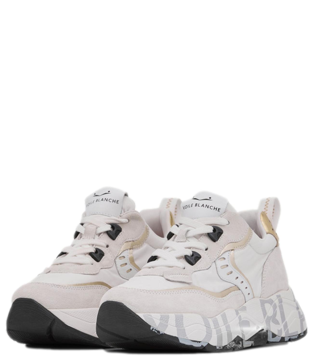 Voile Blanche sneakers CLUB105 bianco platino donna