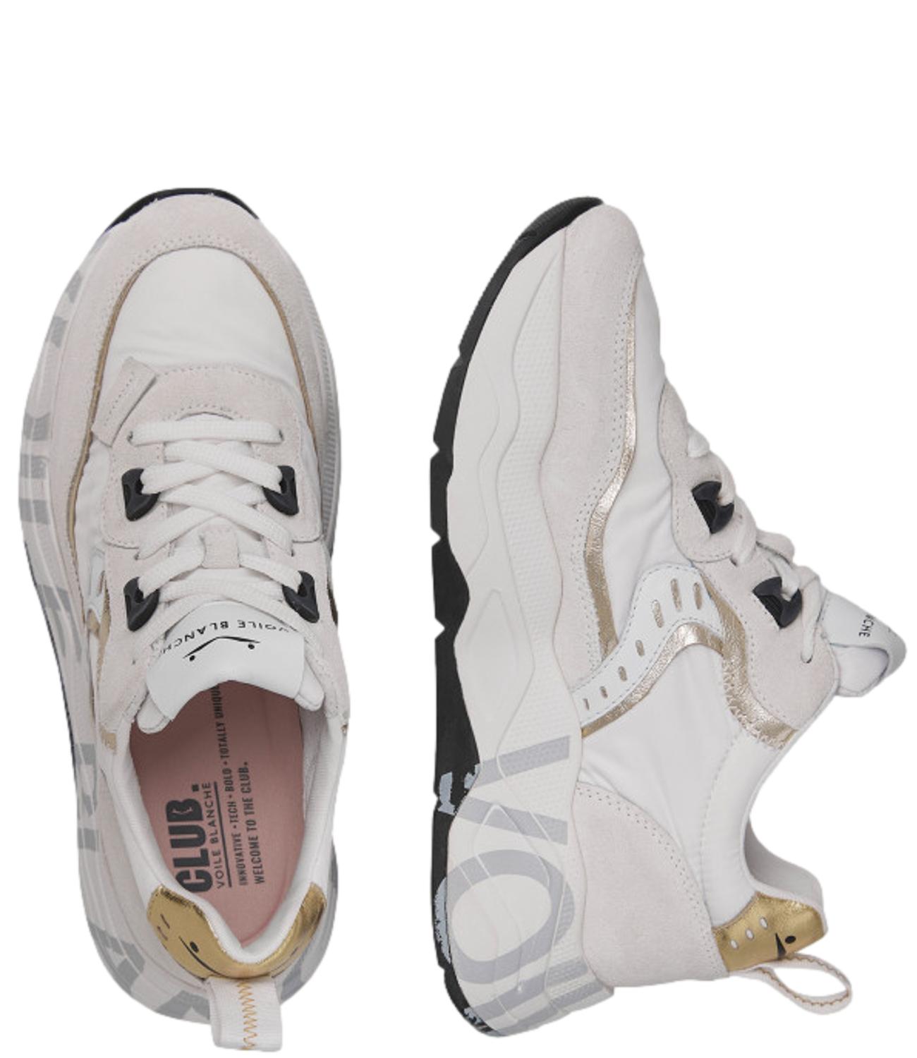 Voile Blanche sneakers CLUB105 bianco platino donna