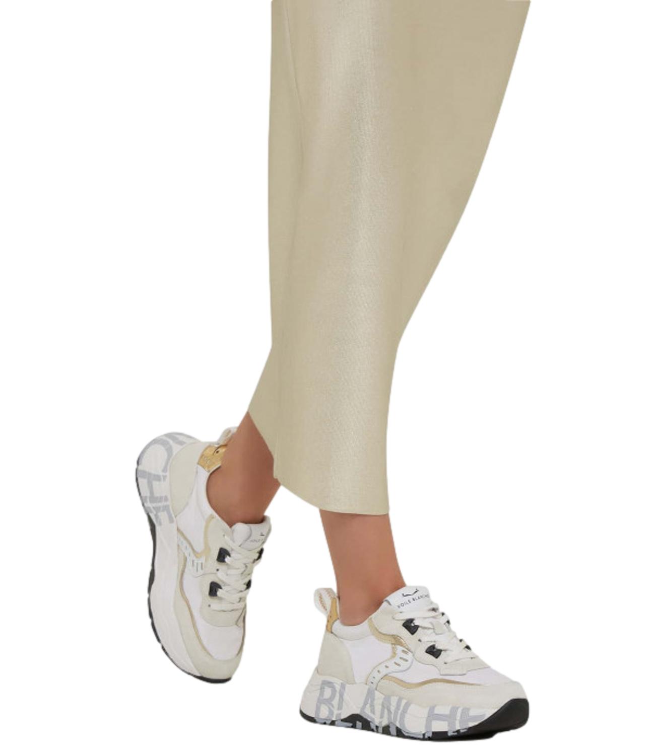Voile Blanche sneakers CLUB105 bianco platino donna